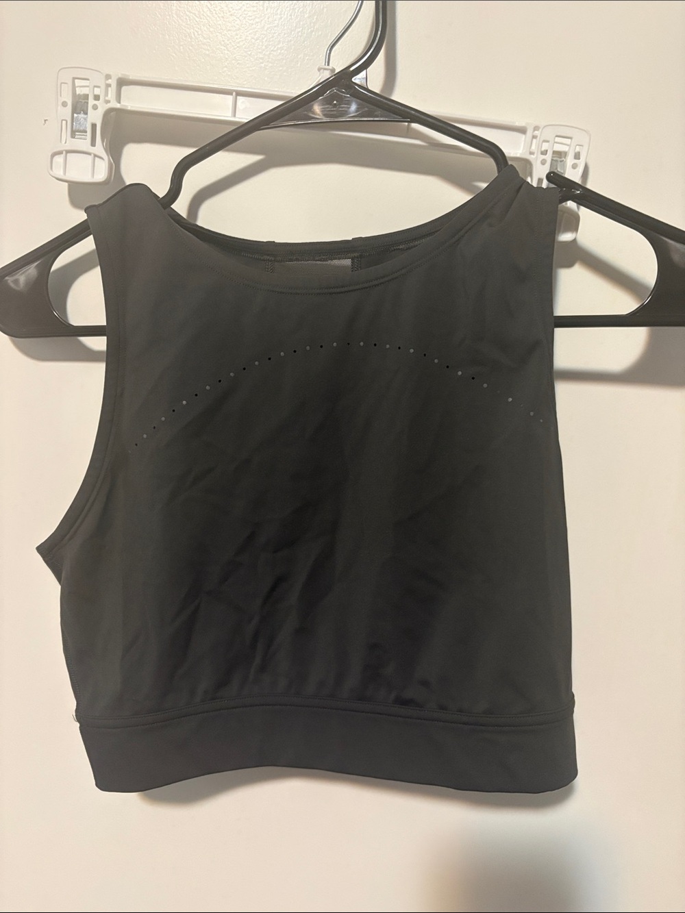 Lululemon Black Athletic Crop Top